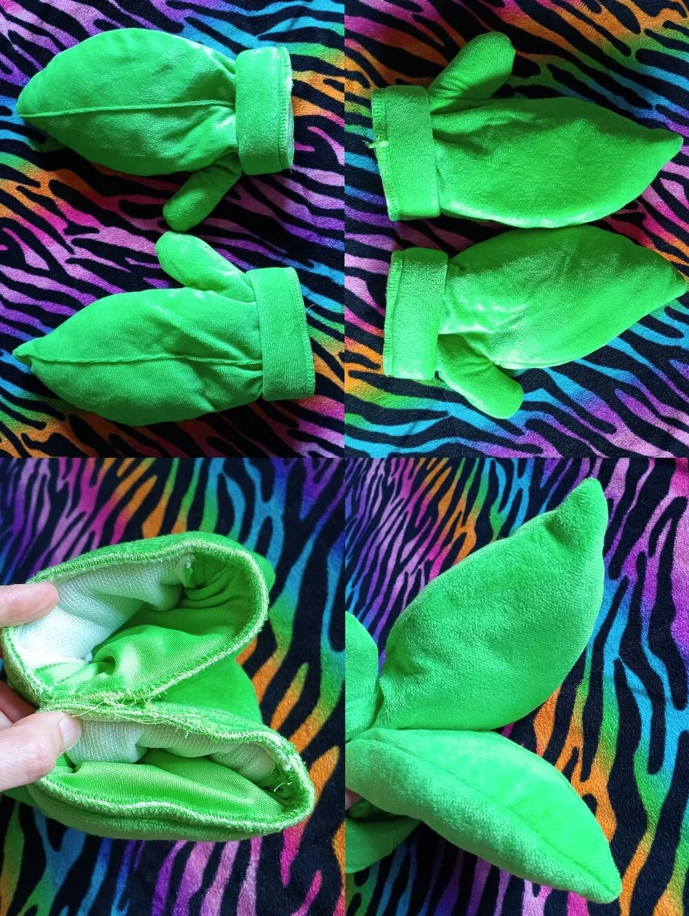 💚 Plants vs Zombies Child Peashooter Costume Medium M Halloween Fun Kids EA